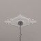 Ekena Millwork Rose and Ribbon Ceiling Medallion (Fits Canopies up to 4"), 23 5/8"OD x 4"ID x 1 1/2"P, Primed White CM23RO - alternate 8